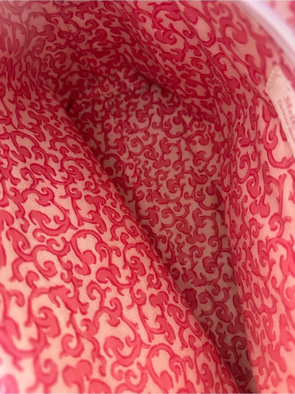 Melly M boutique purse with bamboo handed. Unique print!